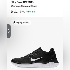 WMNS Nike Free Run Lightweight Sneakers